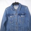 Calvin Klein Denim Jacket(Dark Blue Flower) - Image 4
