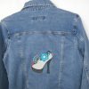 Calvin Klein Denim Jacket(Dark Blue Flower)