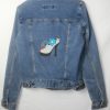 Calvin Klein Denim Jacket(Dark Blue Flower) - Image 3