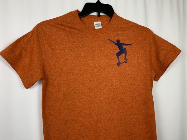 Embroidered skateboarder Tee shirt - Image 3