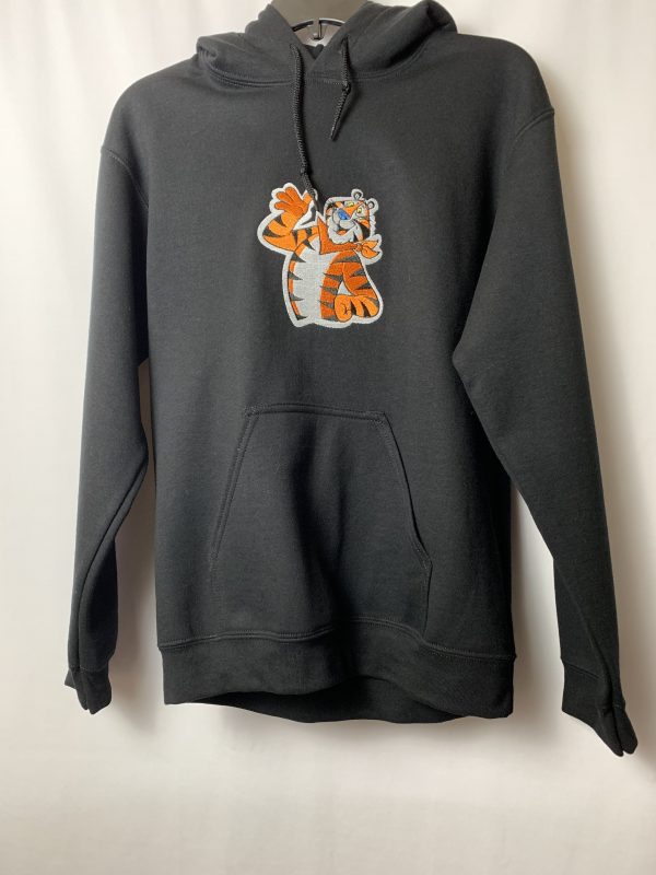 Black Pullover Tiger Hoodie - Image 4