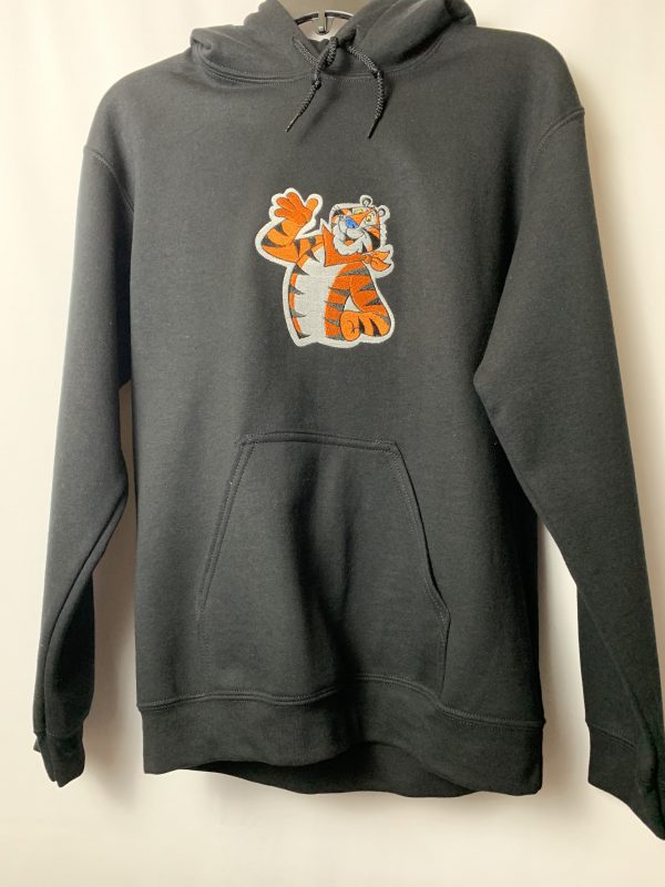 Black Pullover Tiger Hoodie - Image 5