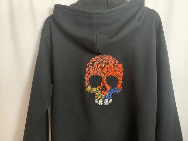 Black Skull Hoodie - Image 3