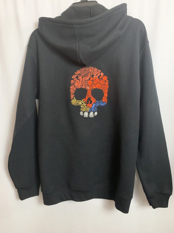 Black Skull Hoodie