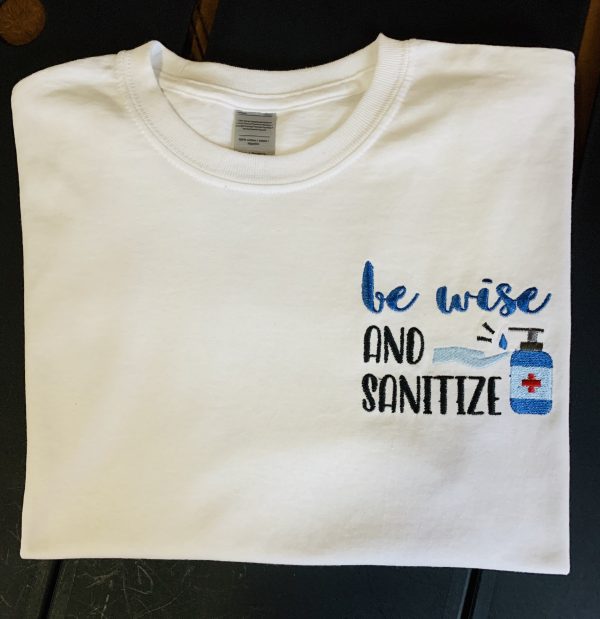 White Tee Shirt (Be Wise)