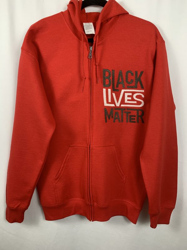 Black Lives Matter Zip Hoodie