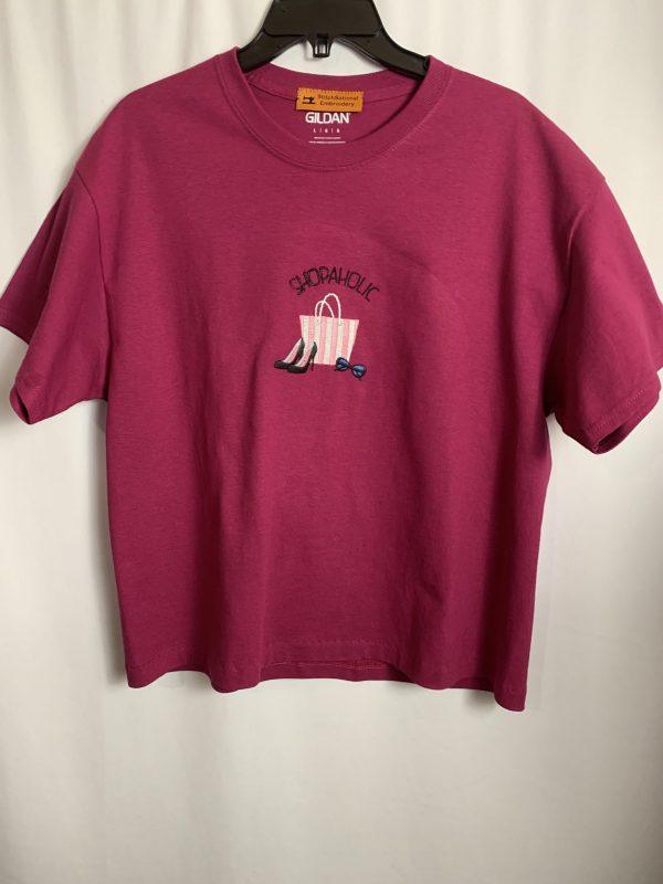 Magenta Short Tee Shirt - Image 2