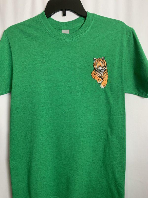 Green Tee With Tiger - Image 4