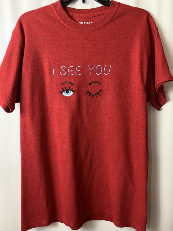 Red Tee ( I See You)