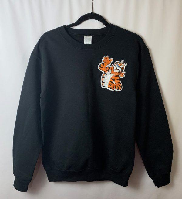 Black Crewneck Sweatshirt(T) - Image 3