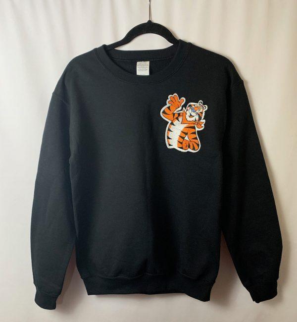 Black Crewneck Sweatshirt(T)