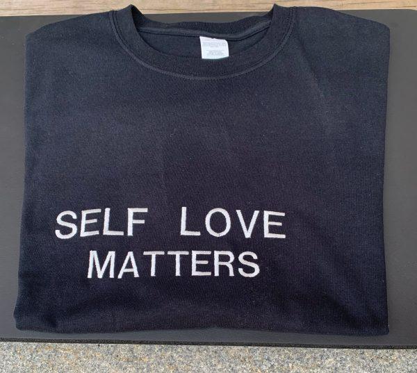 Orange Tee Shirt(Self Love Matters) - Image 2