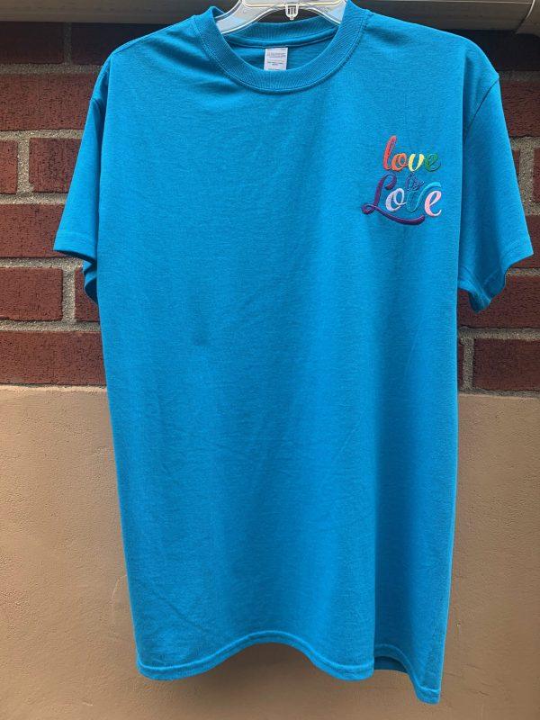 Blue Tee(Love Is Love) - Image 3