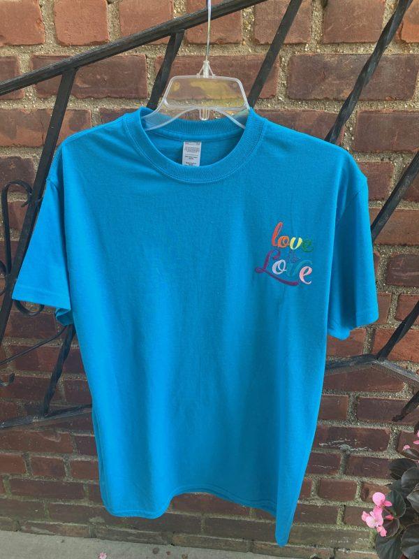 Blue Tee(Love Is Love)