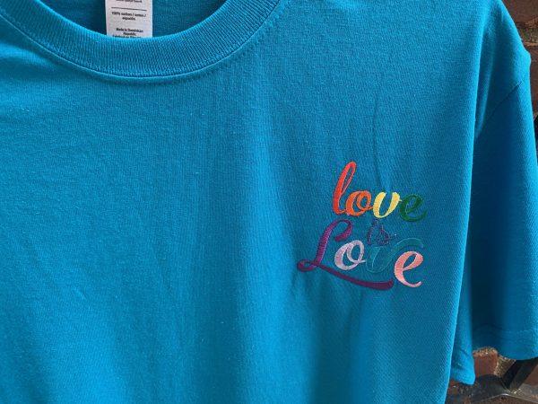 Blue Tee(Love Is Love) - Image 2