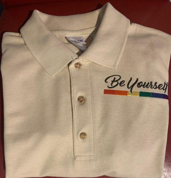 Tan Polo Shirt (Be Yourself)