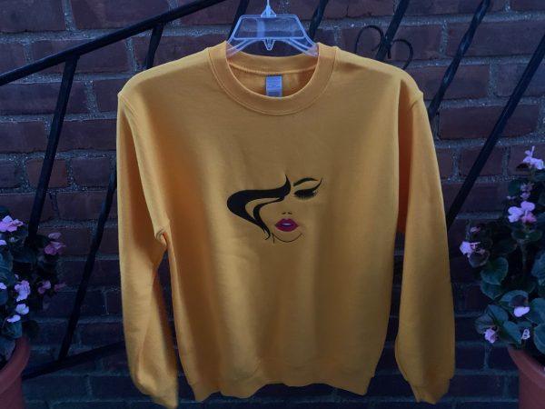 Gold Crewneck(Girl Face) - Image 4