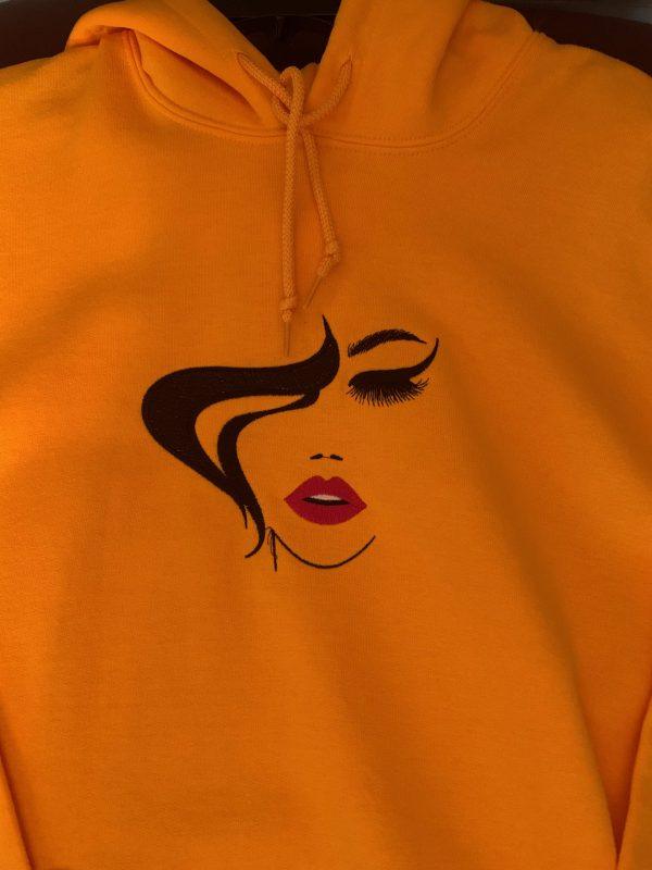 Gold Hoodie(Girl Face) - Image 2