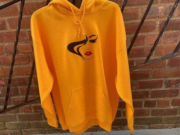 Gold Hoodie(Girl Face) - Image 3