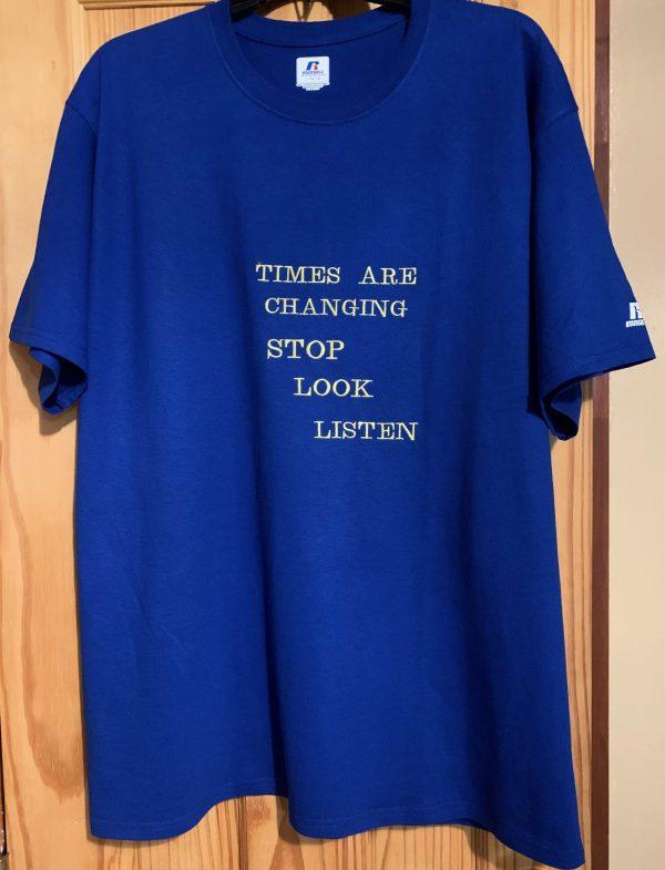 Blue Tee (Times Are Changing) - Image 3