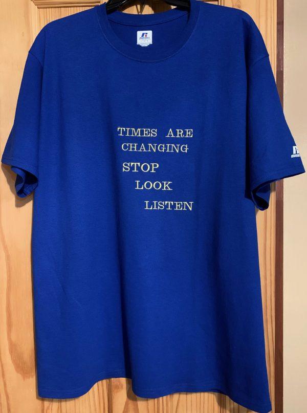 Blue Tee (Times Are Changing)