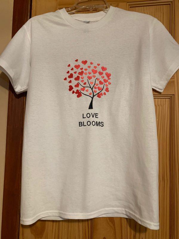 White Tee(Love Blooms)