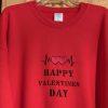 Red Crewneck Sweatshirt(HVD) - Image 3