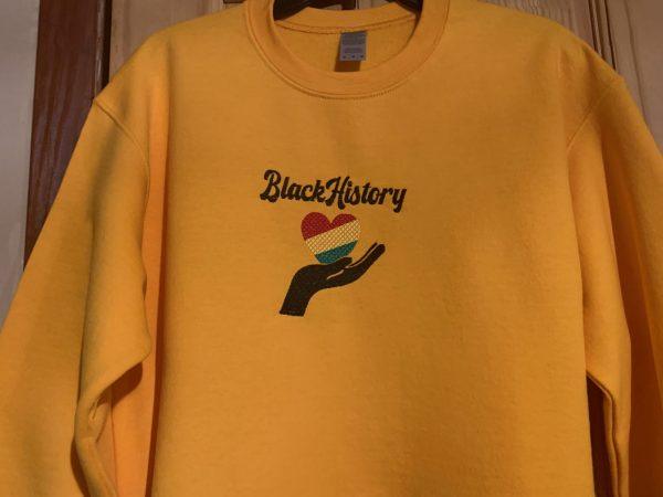 Gold Crew Neck(Black Hand) - Image 5