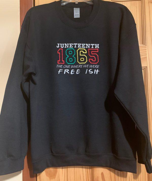 Black Crew Neck (JUNETEENTH)