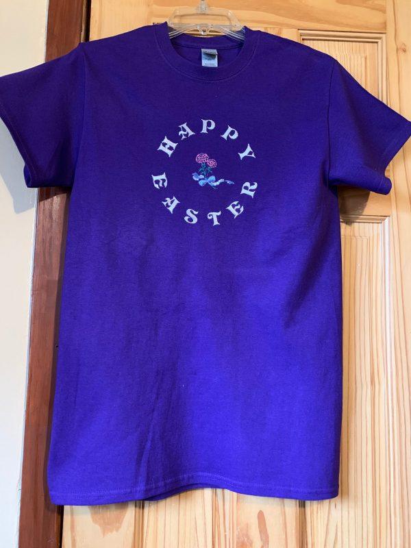 Purple Tee(Happy Easter) - Image 2