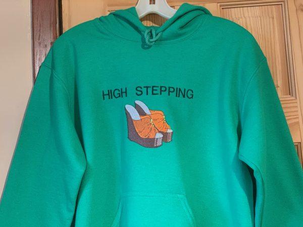 Green Pullover Hoodie(High Stepping) - Image 3