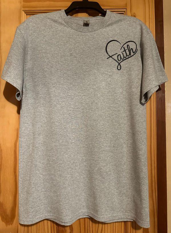 Gray Tee (Faith) - Image 3