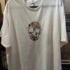 White Tee (Floral Skull) - Image 4