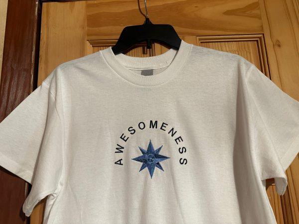 White Tee (Blue Star) - Image 3